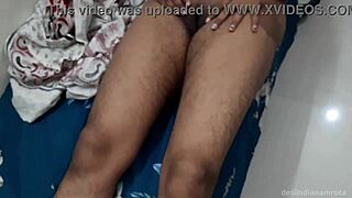 Indian Desi Cute Lady Strips Dress For Pussy Anal Armpit Temperature Check With Toys