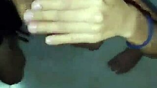 i feel so excited in this homemade threesome with petite amateurs. i cum on her face after intense action, loving every moment of passion.