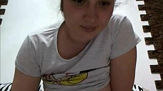 Can you believe those perfect huge tits on this thick brunette milf?