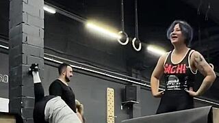 in my casual narrative, i describe starting with warm-ups then moving to intense crossfit exercises like burpees and squats for a full session