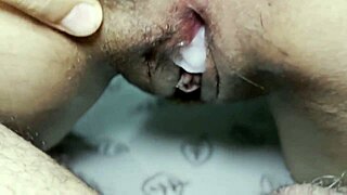 Curvy blue-eyed bunny babe RIDES his dick for hours in homemade pov. He couldn't HANDLE her juicy pussy leading to creampie.