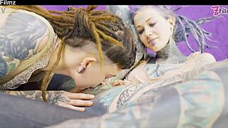 first time anal shy girl try anal first time with goth punk teen 18+ fingering