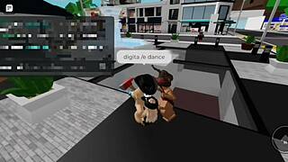 Fazendo Sexo Em P�blico Na Pra�a Com Uma Amiga Prostituta - Brookhaven