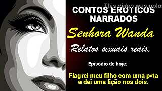 Hey, Senhora Wanda shares her erotic story as a mom who hooked up with her son 😏