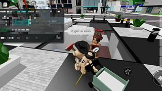 Fazendo Sexo Em P�blico Na Pra�a Com Uma Amiga Prostituta - Brookhaven