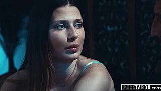 pure taboo stepmom catches teen 18+ with step-uncle during face sitting and muff diving. she joins the taboo threesome for reality pussy licking.