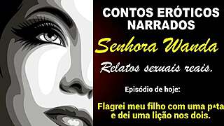 Hey, Senhora Wanda shares her erotic story as a mom who hooked up with her son 😏