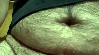 Playing with foreskin and balls in solo masturbation until shooting jizz load into camera part 2!
