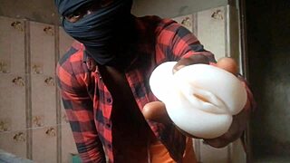 I tried out my new silicone vaginal toy all alone at home, feeling adventurous and free