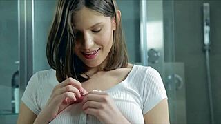 she explored sensual charm in part 4 with slow fingering, gaping, and tight pussy orgasm.