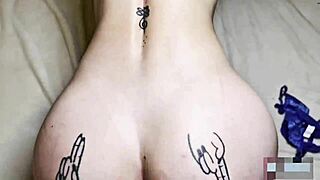 Stepsister Teases Pussy in Lingerie Until My Cock Gets Rock Hard for Rough Fucking!