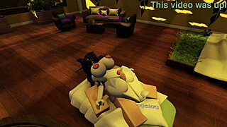 Subscriber Insists On Fucking Her In Roblox Condo Game With Blowjob Doggystyle Missionary Close Up