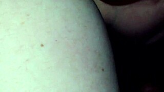 cassie eagerly takes on a black cock with her mouth