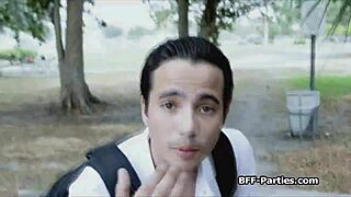 Blown by those sexy soccer babes in uniforms, oh man it's wild.