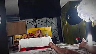 Invited a milf prostitute from the street to fuck her ass in the motel with my wife