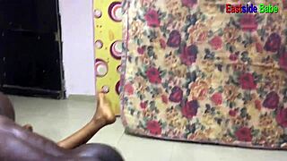 what happens when chubby ebony amateurs join a massive hostel threesome with deepthroat blowjobs and creampie riding on huge black cocks?