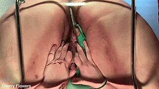 Big Ass Bbw Rides Clear Chair Suggesting Curvy Solo Action With Huge Fat Friend