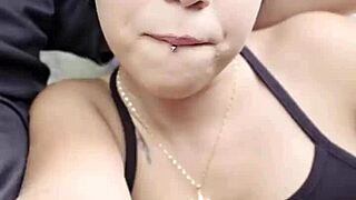 SUCKING COCK While Driving on Public Road