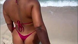 hey, you loving how this ebony black woman takes a stranger's massive cock deep?