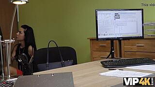 vip4k follows a young unemployed morena from czech who faces a tough interview. with no options left she strips for cash in a european casting session.