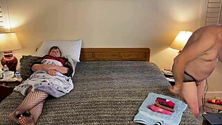 Hey this granny bijou is deep throating and moaning like an old slut in pov.