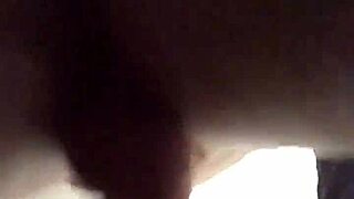 Thick Latina milf takes uncut white monster cock deep in fat brown pussy