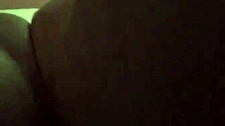 Thick Latina milf takes uncut white monster cock deep in fat brown pussy