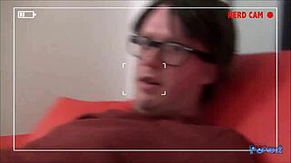 Hey, check out Lucy Lane sucking that uncut cock in homemade POV action