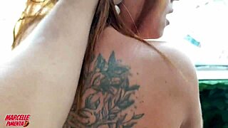 Quick Fuck With My Brazilian Cousin Smoking At The Window While Wife Shops - Huge Cock And Cum In Mouth!