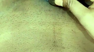 rubbing my limp little 18+ clitty and pissing in homemade solo tease 😈💦