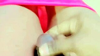 rubbing my limp little 18+ clitty and pissing in homemade solo tease 😈💦