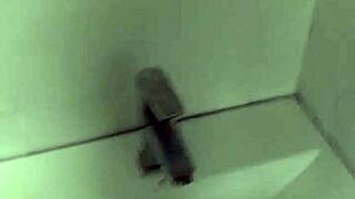 What happens when cute Indian soloboy enjoys bathroom fun with monster cock?