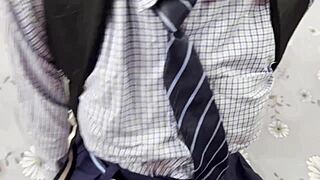 asian college girl dives into hardcore sex experiment!