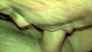 Blonde Deepthroats Dick in Wood with Gagging and Choking