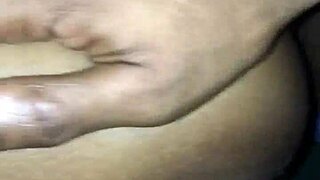 ebony couple shares a passionate quickie with big black cock creampie before heading to work