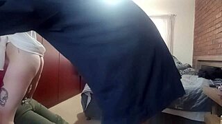 bigjoefuckalot good job about my next door neighbor who's curvy and pretty with tattoos and we get into homemade dirty talk with banana play and food fetish fun while she's young and beautiful.