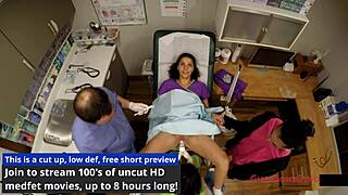 New nurses Angelica Cruz, Lenna Lux, and Reina gain clinical experience in latex gloves at the hospital.