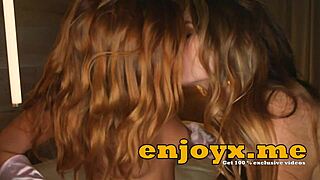 Sinful Fantasies Collide As Light-Haired Lesbos Lick And Use Dildos For Orgasmic Fusion