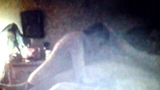 Girlfriend bangs another dude in blowjob threesome while boyfriend films