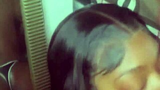 My tiny 18+ stepsister jumps me at home to test if my massive black cock really works for her