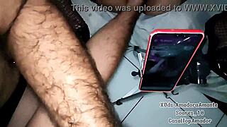 hey, that cuckold hubby fists his unfaithful brunette puta in rough interracial ass worship with big cock