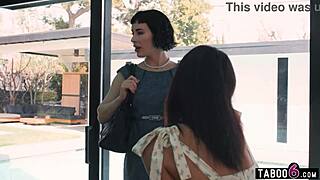 why does the realtor seduce the recently divorced black teen 18+ for lesbian home owner sex