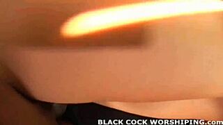 wife craving double penetration from two massive black cocks in bdsm scene