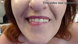 I'm your curvy redhead pawg Dawnskye1962 in sexy stockings, topless with big tits out for dirty talk joi countdown