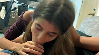 hermanastro starts by just rubbing her coño and panties in this homemade interracial creampie. the skinny colombian latina with tan lines gets a full exotic massage in lingerie.