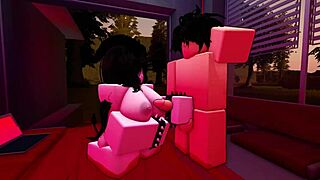 Little slut girlfriend begs for merciless fuck with big cock in ass and pussy