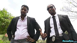 hey sophia west, you're that blonde milf disturbing the peace with outdoor fucking and big black cock deepthroat in a 3some