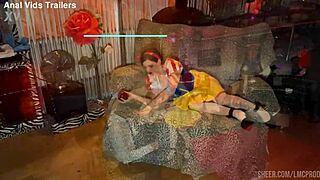 White lumacarie handles the kingsmen in wild double penetration 😏🍆