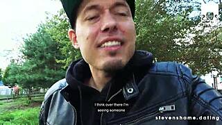 This slutty blonde babe Harleenvan Hnyten picks up a guy for first-time public car sex. She gives a POV blowjob with cum in mouth during their wild outdoor dating adventure on Stevenshame.