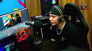 ruan asks for kiss from bruna lambertini she sits naked on his lap dick rises